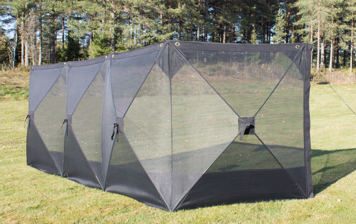 WeCamp Vindskydd Pop-Up Screen 400x118 cm i gruppen Förtält & Markiser / Vindskydd hos Campingvaruhuset i Norden AB (69574)