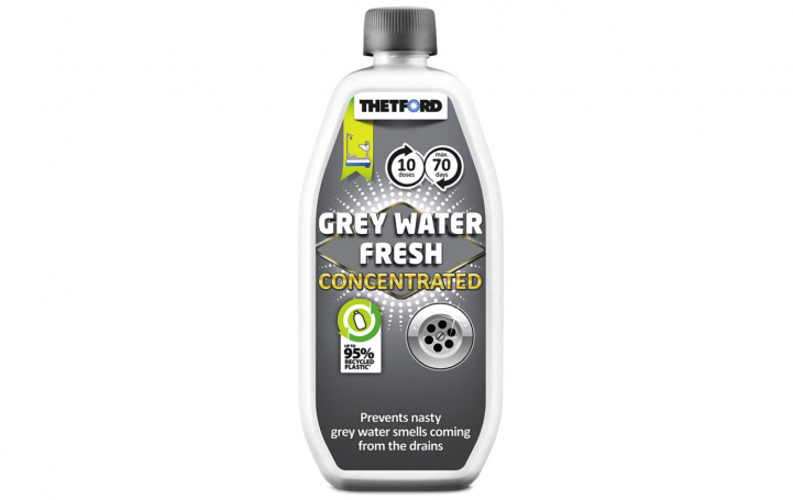 Thetford Grey Water Fresh 800 ml i gruppen Vatten & Sanitet / Kem & Tillbehör / Toalett/Tank-rengöring & Tillbehör hos Campingvaruhuset i Norden AB (69621)