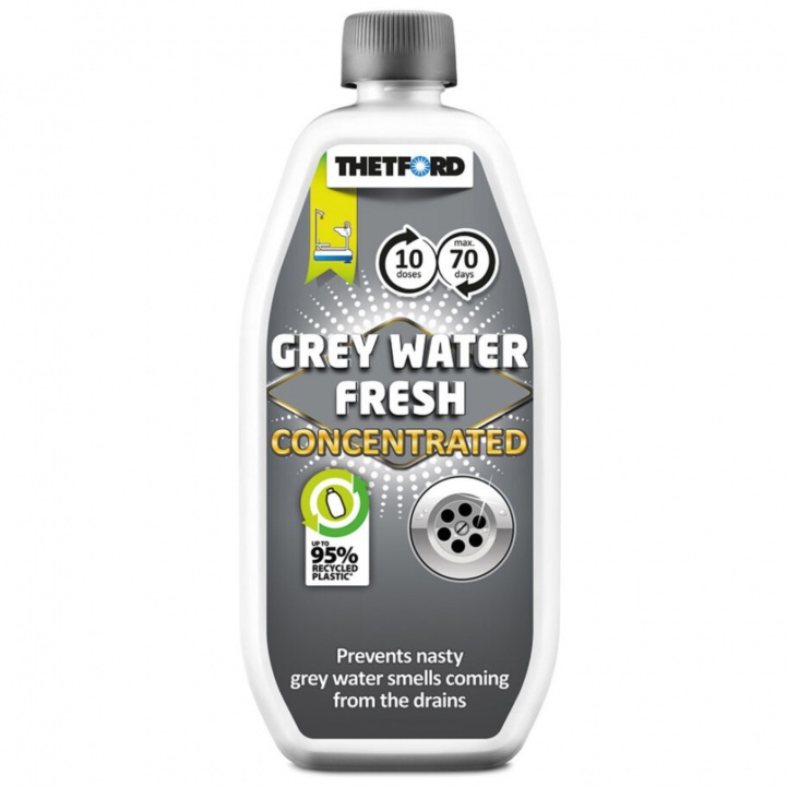 Thetford Grey Water Fresh 800 ml i gruppen Vatten & Sanitet / Kem & Tillbehör / Toalett/Tank-rengöring & Tillbehör hos Campingvaruhuset i Norden AB (69621)