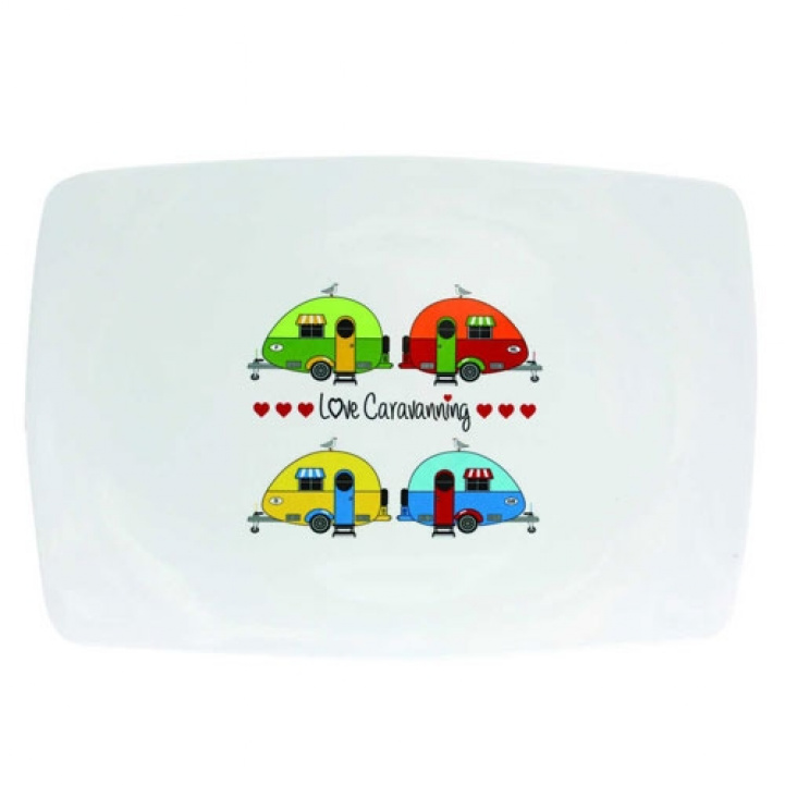 Serveringsfat Love Caravanning i gruppen Hushåll & Kök / Servering hos Campingvaruhuset i Norden AB (69627)