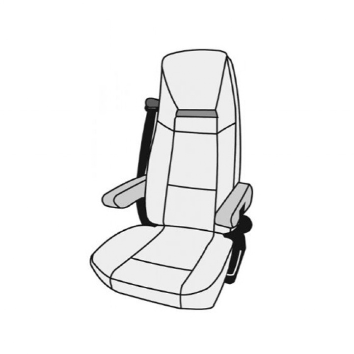 Stolsöverdrag Aguti Roadliner i gruppen Husvagn & Husbil / Textilmattor & Överdrag / Stolöverdrag hos Campingvaruhuset i Norden AB (69769)