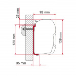 Fiamma Adapter Standard AS 400 F45 450-500cm Fiamma Adapter Standard AS 400 F45 450-500cm
