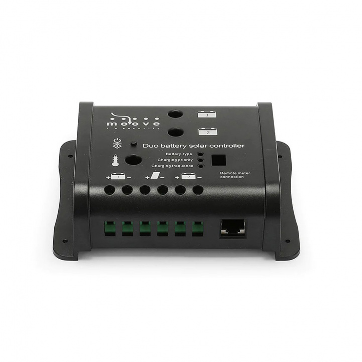 Regulator Moove 102 10Amp 175W PWM i gruppen Husvagn & Husbil / Elektronik / Solpaneler / Solcellsregulatorer / PWM hos Campingvaruhuset i Norden AB (70130)