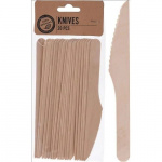 Eco Engångsbestick Kniv 20-Pack Trä