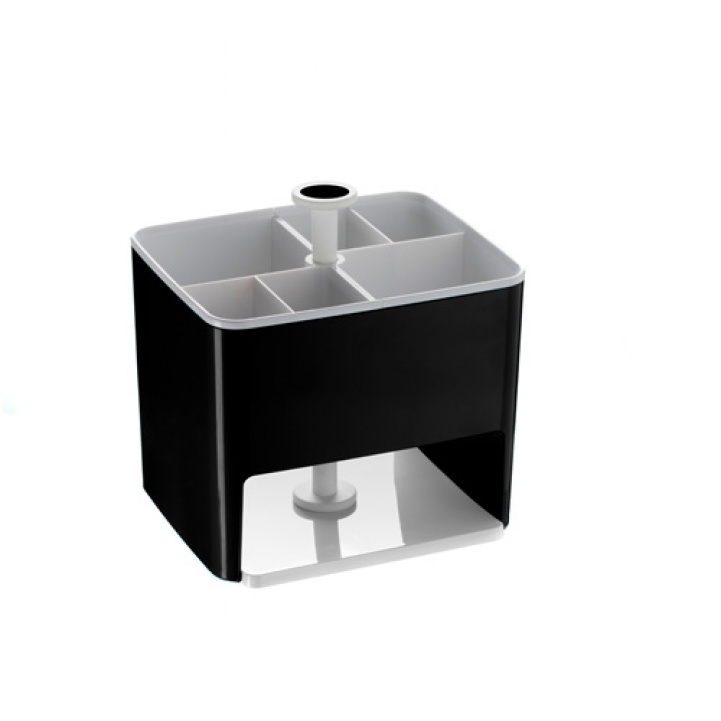 Omada Readytable Bestickkorg Svart i gruppen Hushåll & Kök / Kökstillbehör / Krokar & Hyllor hos Campingvaruhuset i Norden AB (70202)