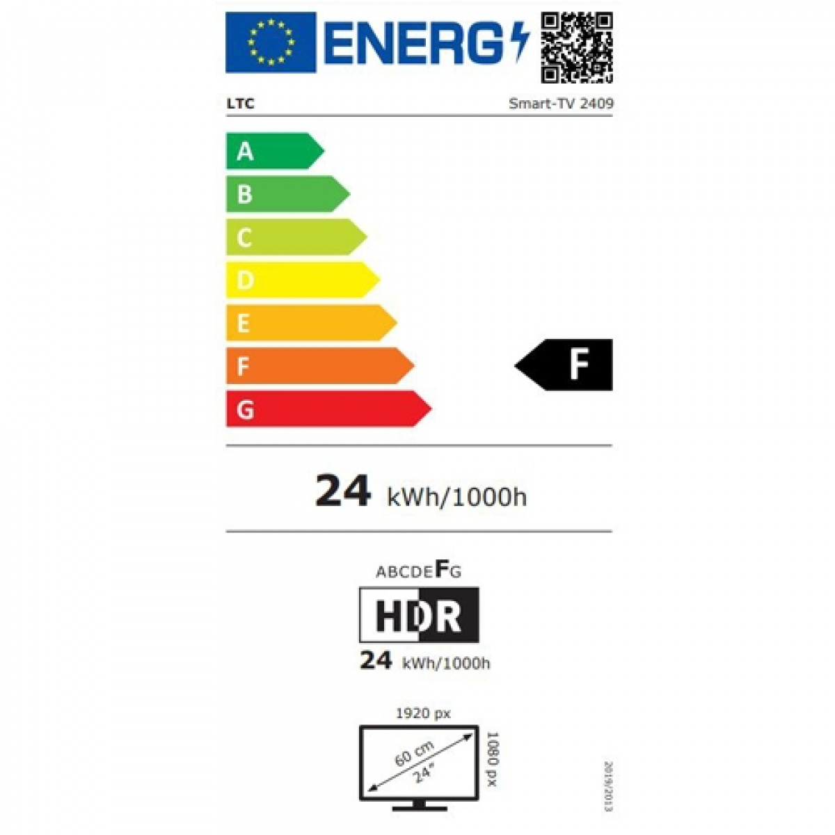 LTC Led Smart-Tv 24 tum i gruppen Husvagn & Husbil / Elektronik / Tv, Bild & Ljud / TV hos Campingvaruhuset i Norden AB (70240)