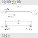 Säkerhetsbromslykta Jokon LED 12V