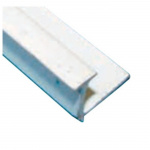 Gardinskena I Plast Vit - 5 m