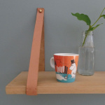 Muminmugg Melamin Skog & Sjö Orange