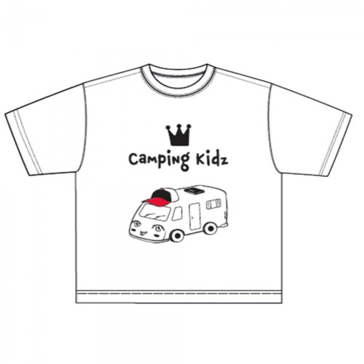 Camping Kidz T-Shirt i gruppen Hem & Inredning / Kläder & Tillbehör / Kläder hos Campingvaruhuset i Norden AB (70909)