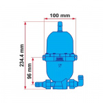 Tryckackumulator Fiamma A20