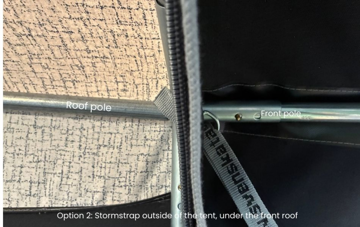 Svenska-Tält Stormsäkring XL 2-pack i gruppen Förtält & Markiser / Tillbehör-Reservdelar / Tillbehör A-måttstält / Tillbehör Svenska-Tält hos Campingvaruhuset i Norden AB (71178)