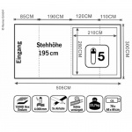 Outdoor Revolution Campingtält Airedale 5