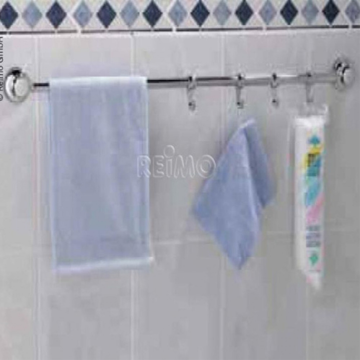 Hängare Krom med 4 Krokar i gruppen Vatten & Sanitet / Badrumsartiklar hos Campingvaruhuset i Norden AB (71422)