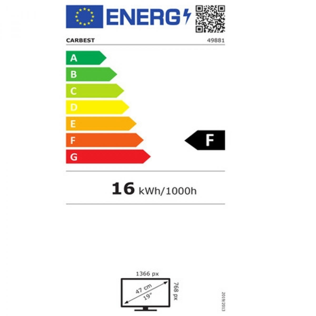 Carbest Smart-TV LED 18,5 tum Full HD i gruppen Husvagn & Husbil / Elektronik / Tv, Bild & Ljud / TV hos Campingvaruhuset i Norden AB (71434)