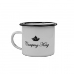 Emaljerad Mugg Camping King 230 ml Emaljerad Mugg Camping King 230 ml