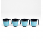 Flamefield Muggar Granite Aqua 4-Pack