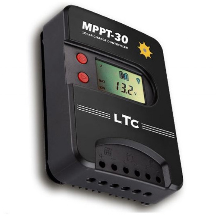 LTC Regulator MPPT 30Amp Med Display i gruppen Husvagn & Husbil / Elektronik / Solpaneler / Solcellsregulatorer / MPPT hos Campingvaruhuset i Norden AB (71866)