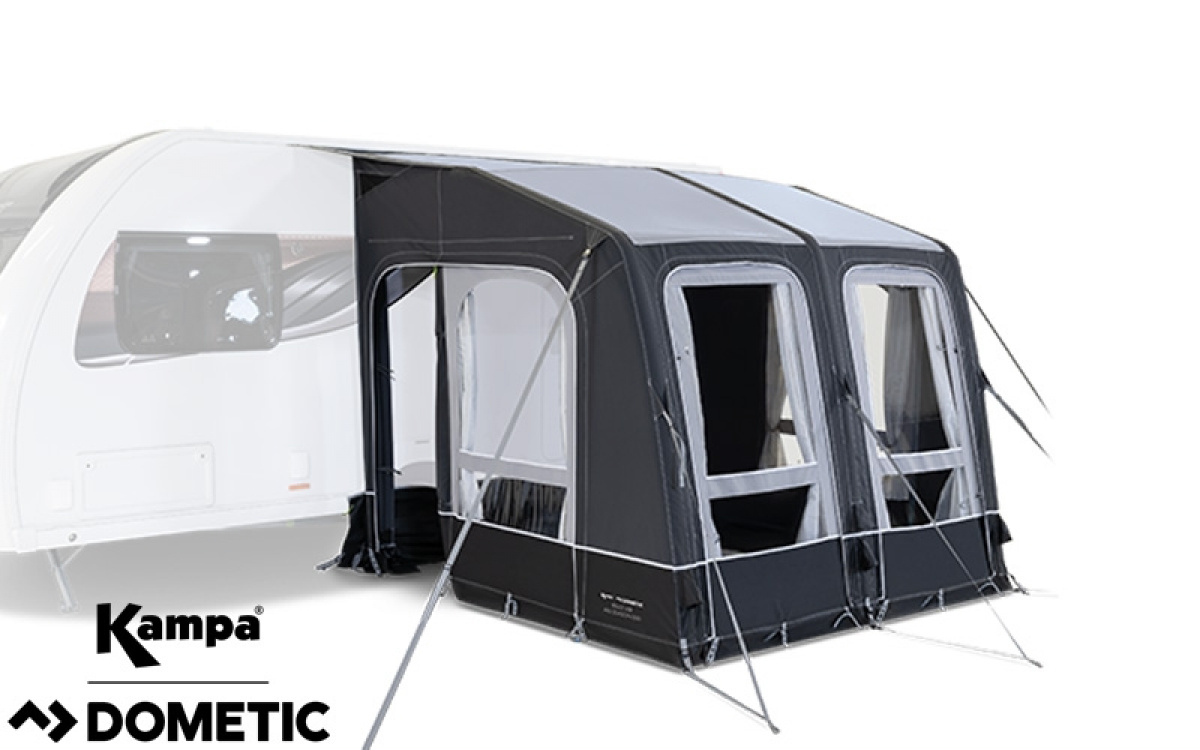 Kampa Dometic Rally Air Pro 260 All Season Husvagn - Demo i gruppen Förtält & Markiser / Förtält Husvagn / Lufttält Husvagn / Kampa Dometic Lufttält hos Campingvaruhuset i Norden AB (71962)