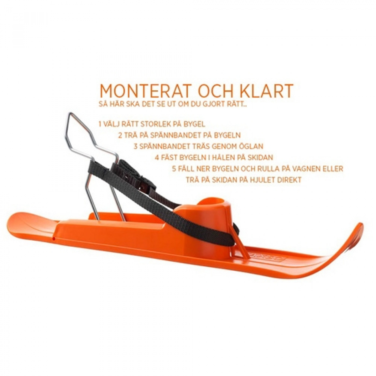 SnowWalk Till Skrinda Orange 2-Pack i gruppen dold2 hos Campingvaruhuset i Norden AB (72129)