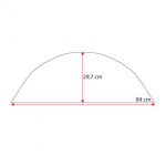 Hjulhuskappa Singel Knaus 2015- Hjulhuskappa Singel Knaus 2015-