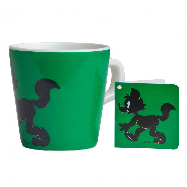 Bamsemugg - Vargen i gruppen Hushåll & Kök / Glas & Muggar / Muggar och Kaffekoppar hos Campingvaruhuset i Norden AB (73248)