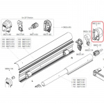 Fiamma Ändkåpa Höger Till F45S Vit 2019-