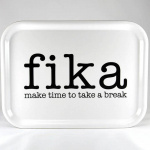 Bricka 27x20 FIKA