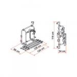 Fiamma Carry-Bike Van Crafter För 3 Cyklar