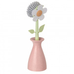 Diskborste Florganic Rosa