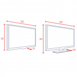 Smart-TV alphatronics SL-DSBAI+ 22 tum