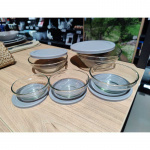 Skål Med Lock 5-Delar