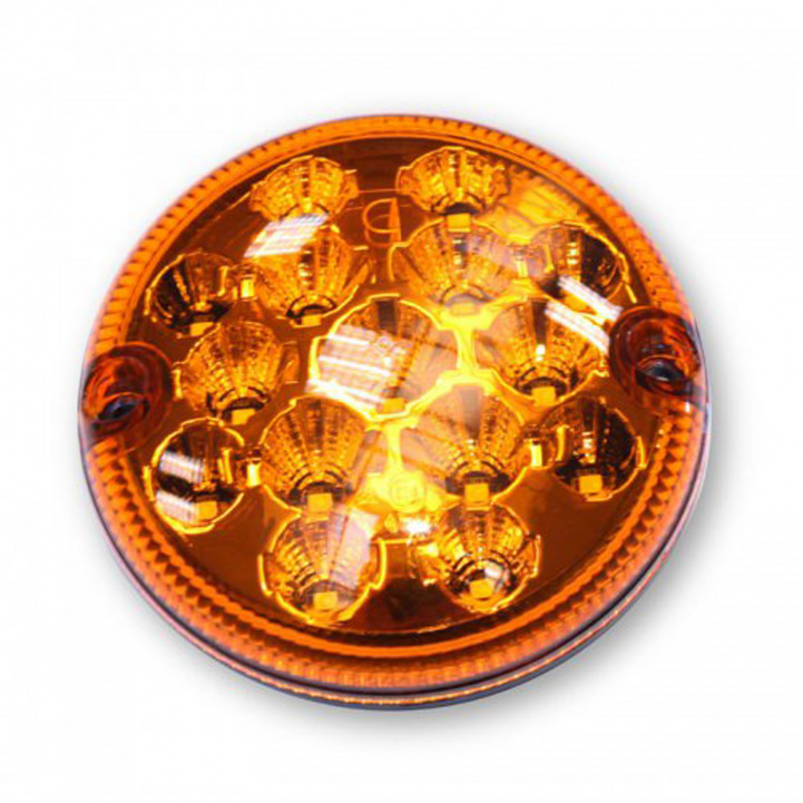 Blinkers L 95mm 12V Gul i gruppen Husvagn & Husbil / Elektronik / Trafik & Utvändig belysning / Baklyktor hos Campingvaruhuset i Norden AB (74150)
