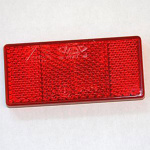 Reflex Röd 69x31,5cm Självhäftande Reflex Röd 69x31,5cm Självhäftande