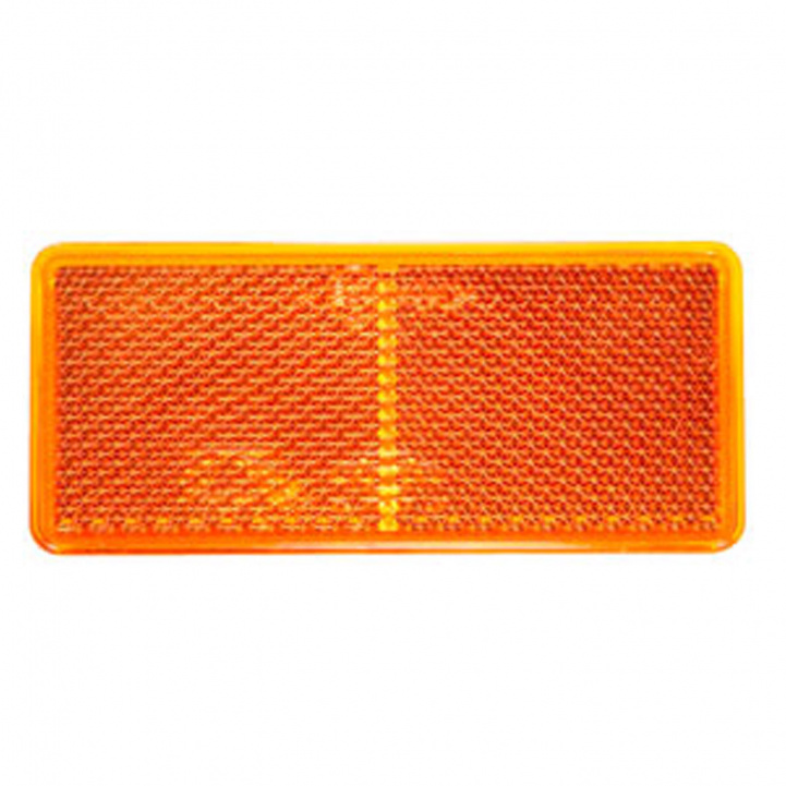 Reflex Gul 69x31,5mm Självhäftande i gruppen Husvagn & Husbil / Elektronik / Trafik & Utvändig belysning / Reflexer hos Campingvaruhuset i Norden AB (74159)