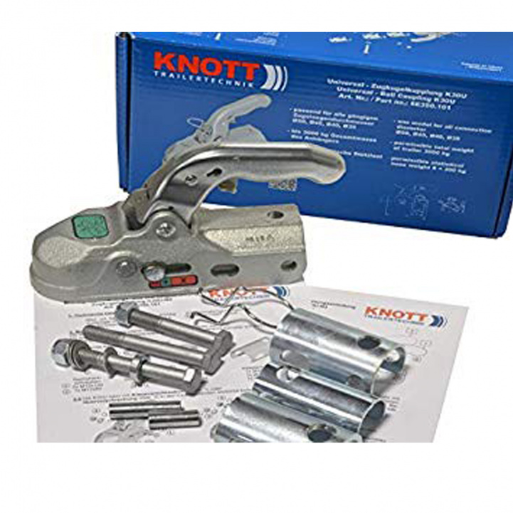Knott Kulkopling 35/40/45/50 Kort + Horisont i gruppen Husvagn & Husbil / Chassi / Movers/Kopplingshjälp / Kulkopplingar hos Campingvaruhuset i Norden AB (74226)