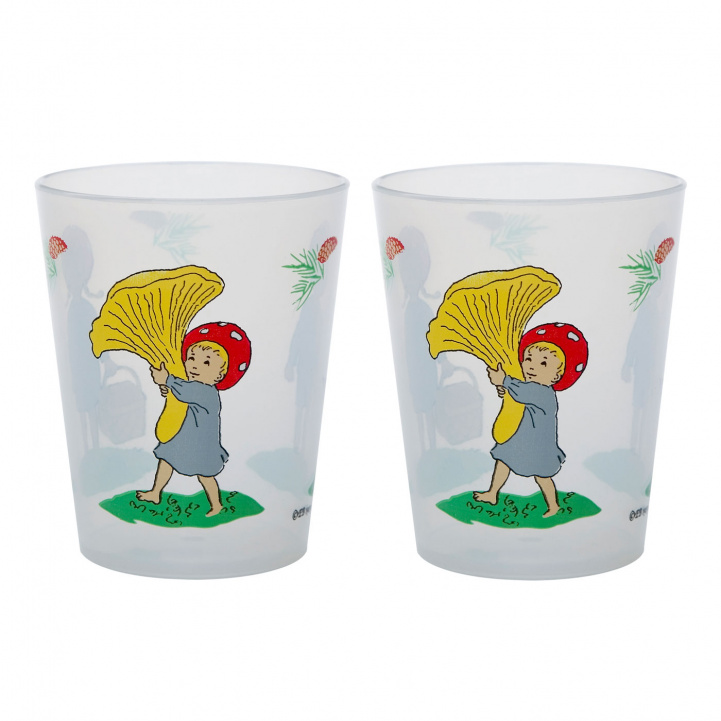 Glas Tomtebobarnen 2-pack i gruppen Hushåll & Kök / Glas & Muggar / Dricksglas hos Campingvaruhuset i Norden AB (75005)