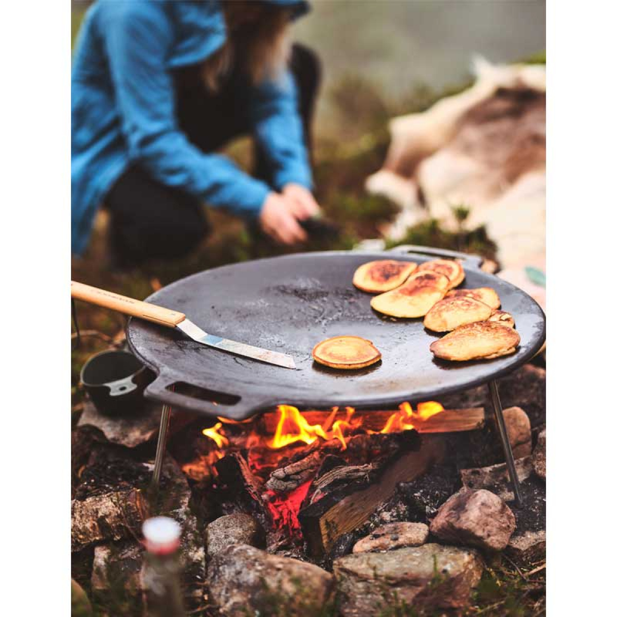 Muurikka Stekspade Rostfritt Stål 34cm i gruppen Hushåll & Kök / Grillar / Grilltillbehör hos Campingvaruhuset i Norden AB (75250)