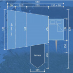 Alpenkreuzer Tältvagn Waterfront