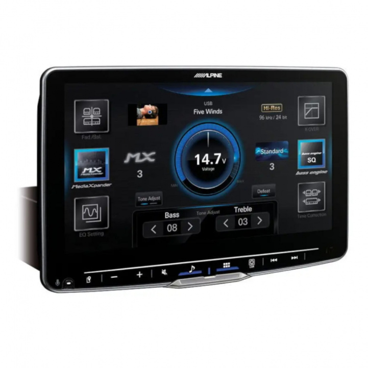 Alpine Multinavigator Halo 9 ILX-905D Carplay i gruppen Husvagn & Husbil / Elektronik / Tv, Bild & Ljud hos Campingvaruhuset i Norden AB (76056)