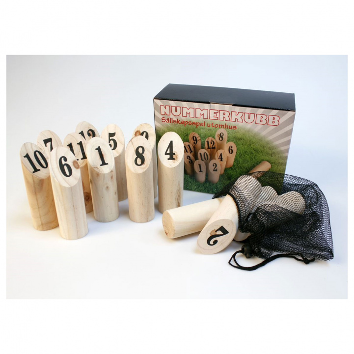 Nummerkubb i gruppen Övrigt / Leksaker & Spel hos Campingvaruhuset i Norden AB (76206)
