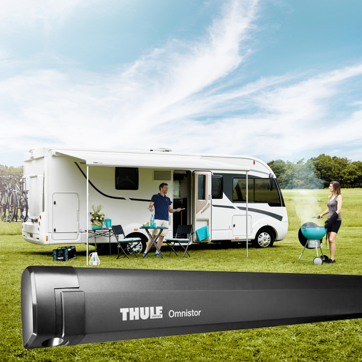 Thule Omnistore 5200 Svart Box i gruppen Förtält & Markiser / Markiser / Husbilsmarkiser / Thule/Omnistor / Väggmonterade hos Campingvaruhuset i Norden AB (76336)