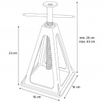 Campout Stödbock Aluminium 900 kg/st 4-Pack