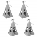 Campout Stödbock Plast 750 kg/st 4-Pack Campout Stödbock Plast 750 kg/st 4-Pack