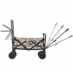 Campout Transportvagn Med Terränghjul 