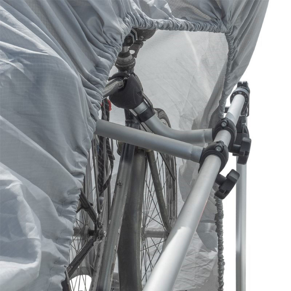 Campout Cykelöverdrag XL För 2 cyklar Med Ficka För Varningsskylt i gruppen Husvagn & Husbil / Chassi / Cykelställ / Tillbehör hos Campingvaruhuset i Norden AB (76681)