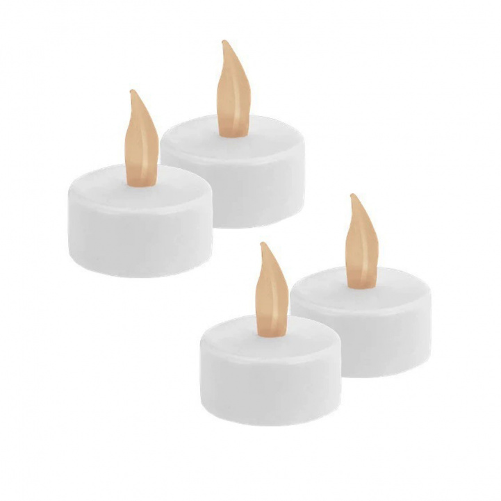 LED Värmeljus 4-Pack i gruppen Hem & Inredning / Belysning & Lyktor hos Campingvaruhuset i Norden AB (77038)