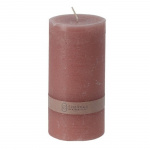 Blockljus 7x14cm Rose