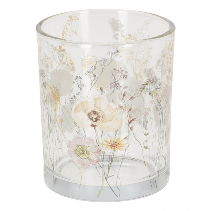 Värmeljushållare Blommig i gruppen Hem & Inredning / Belysning & Lyktor hos Campingvaruhuset i Norden AB (77166)