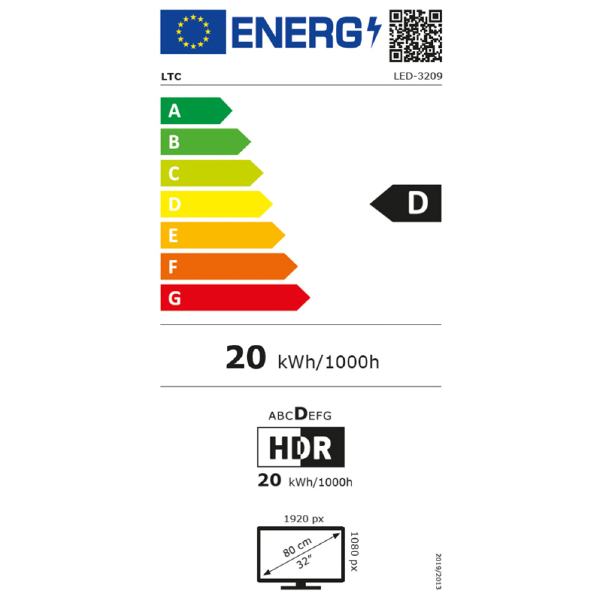 LTC LED Smart-Tv 32 tum i gruppen Husvagn & Husbil / Elektronik / Tv, Bild & Ljud / TV hos Campingvaruhuset i Norden AB (77194)